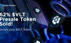 XRP News: Vaultro Finance Presale on XRP Has Now Surpassed 62% Allocation as Investor FOMO Reaches Fever Pitch – Join $VLT Pressale 